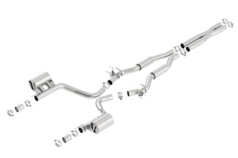 Borla S-Type Cat-Back Exhaust 15-up Dodge Charger 6.2L Hellcat